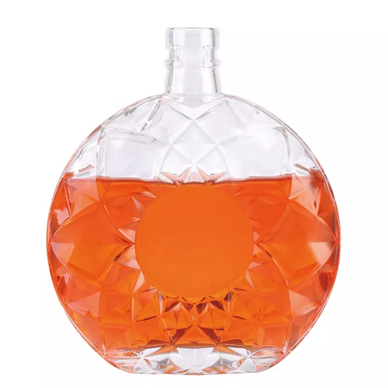 Buy Wholesale China Whiskey Brandy Frosted Glass Crystal Clear